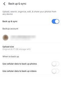 ¿Con qué frecuencia se realiza una copia de seguridad de Google Photos en Android? 4